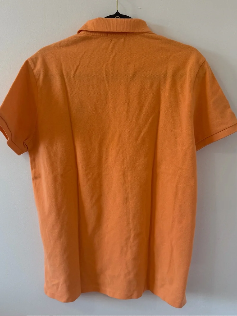 Polo Ralph Lauren - Men’s Big Pony Polo Shirt Custom Slim Fit - Orange, L